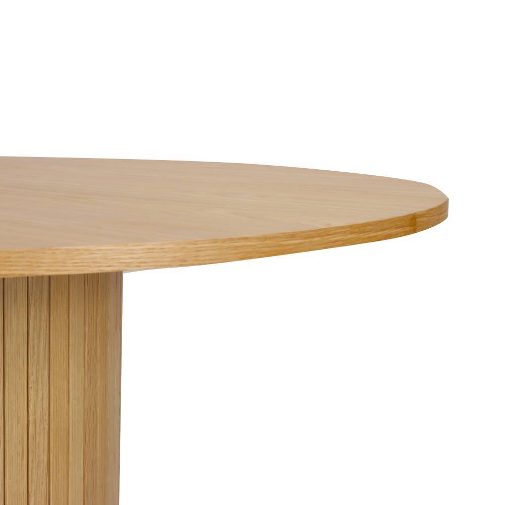 Runder Tisch in Eiche Holzoptik - Barnetta