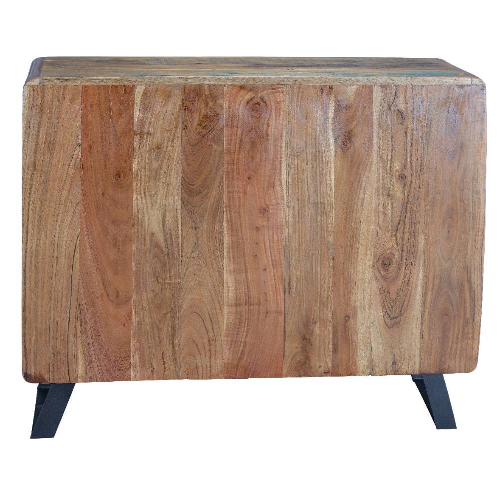 Shabby Chic Kombi-Kommode aus Recyclingholz - Tunar