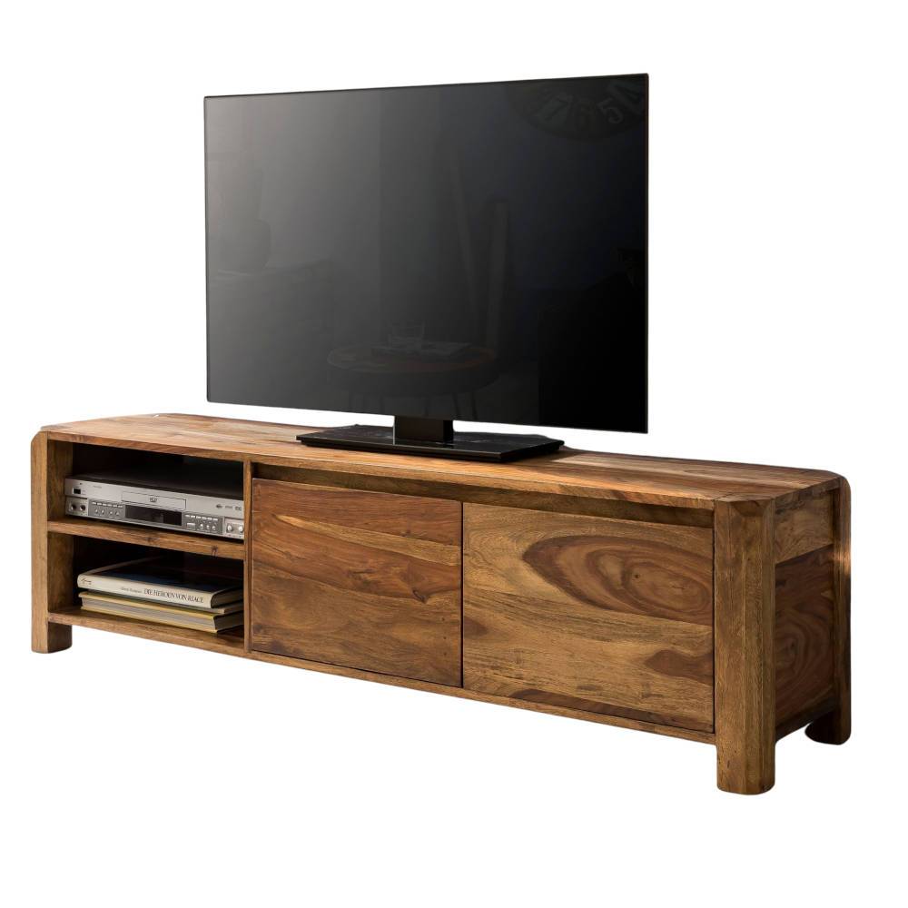 TV Lowboard aus Sheesham Massivholz - Ladoria
