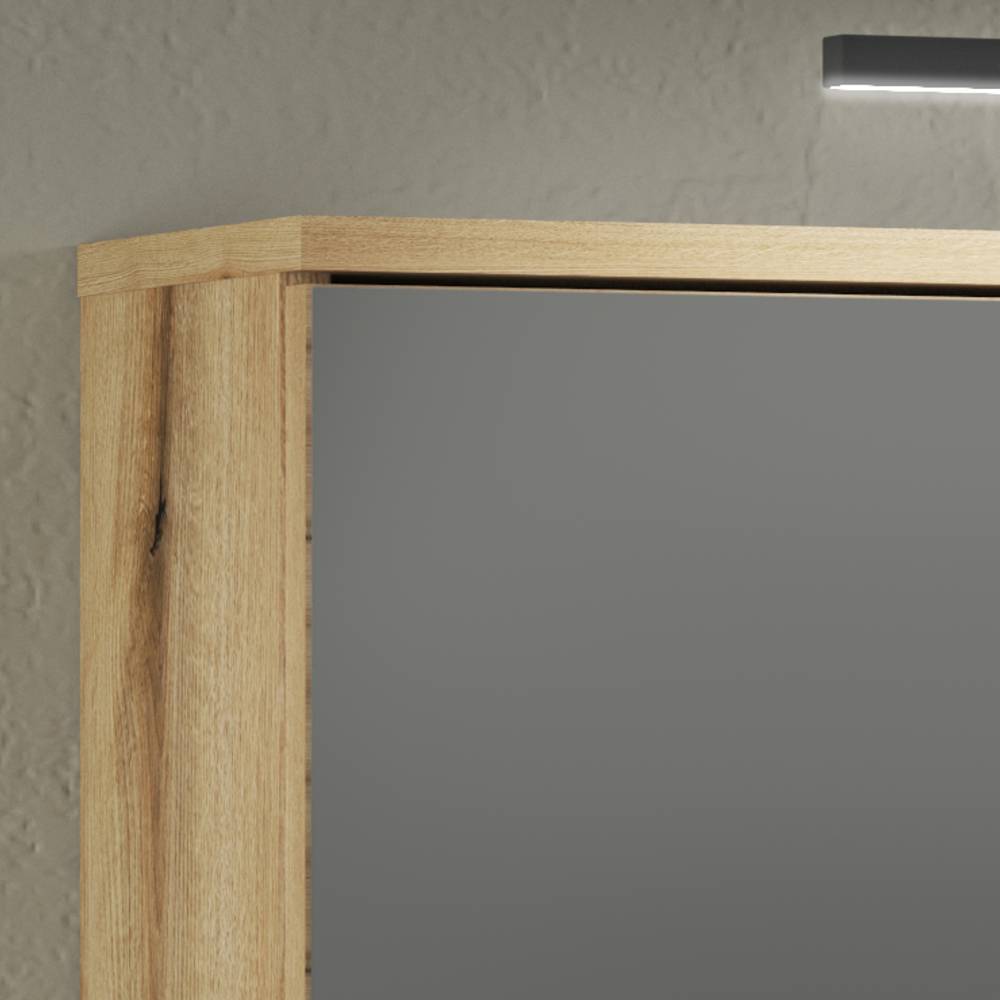 2-türiger Badezimmer-Spiegelschrank 60 cm breit - Niniana