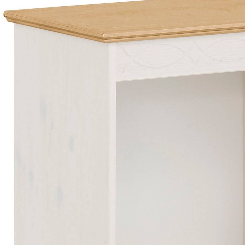 2 Fächer Regal im Landhausstil - Zentra