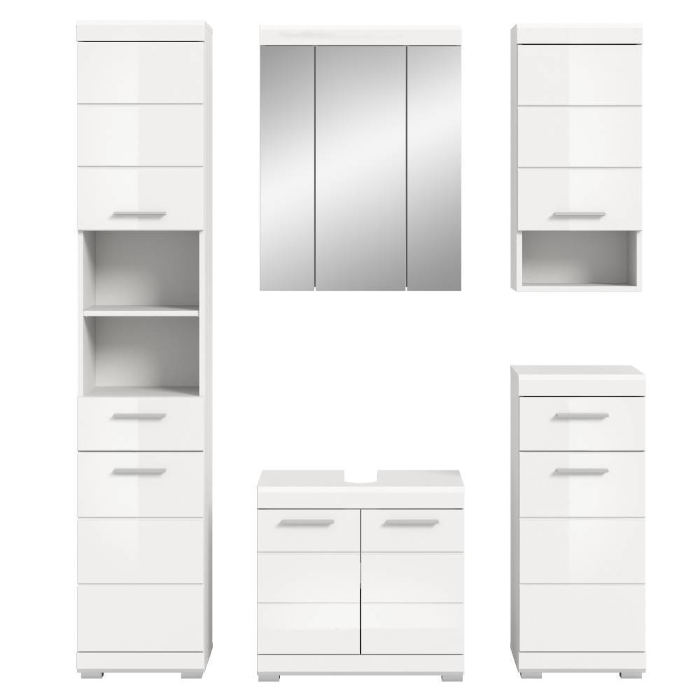 Badmöbel Komplettset modern - Henriette I (fünfteilig)