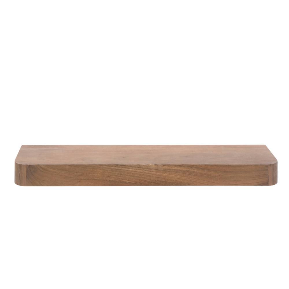 Wandboard aus Akazie Massivholz in Braun - Emila