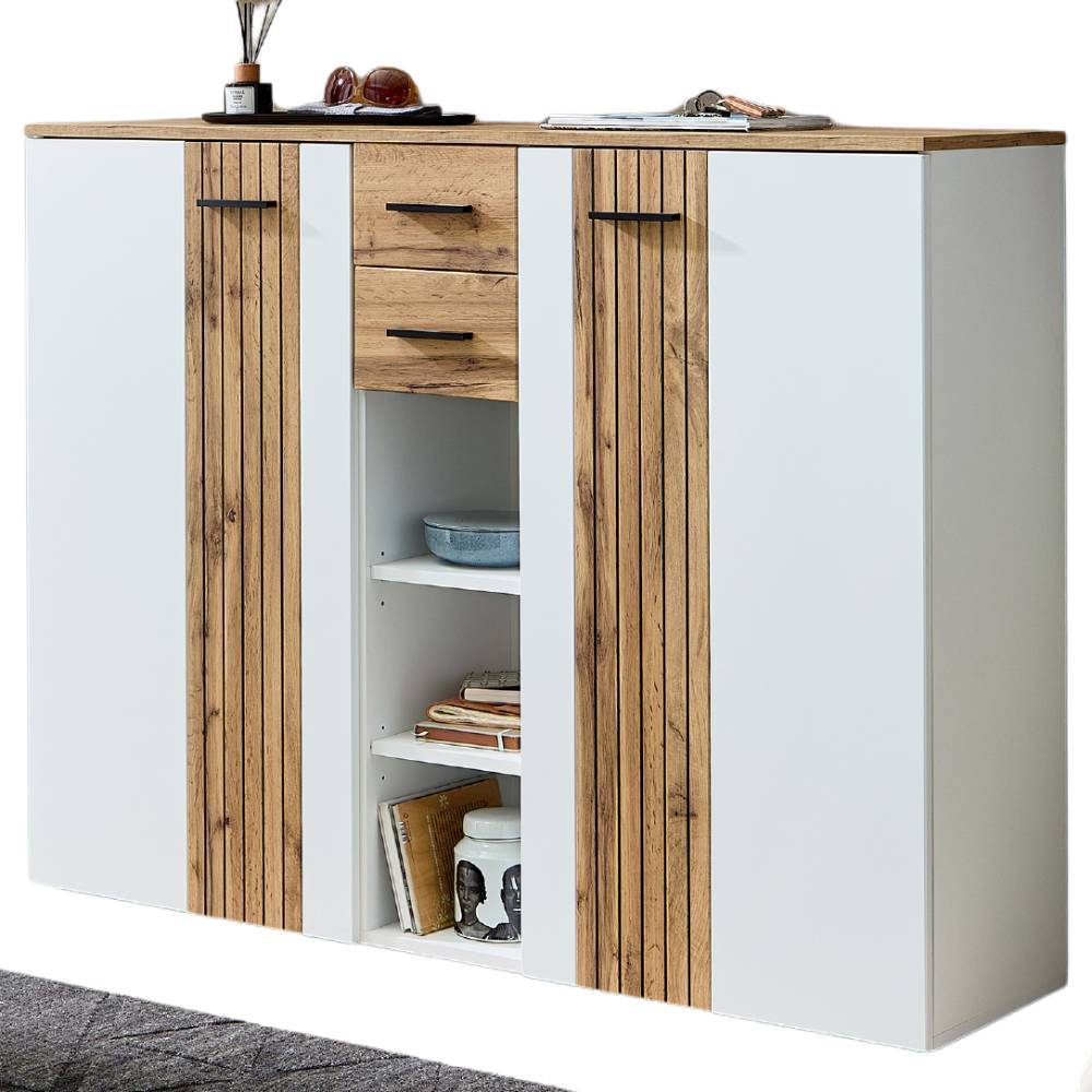 Dielenmöbel Set modern - Lavine (dreiteilig)