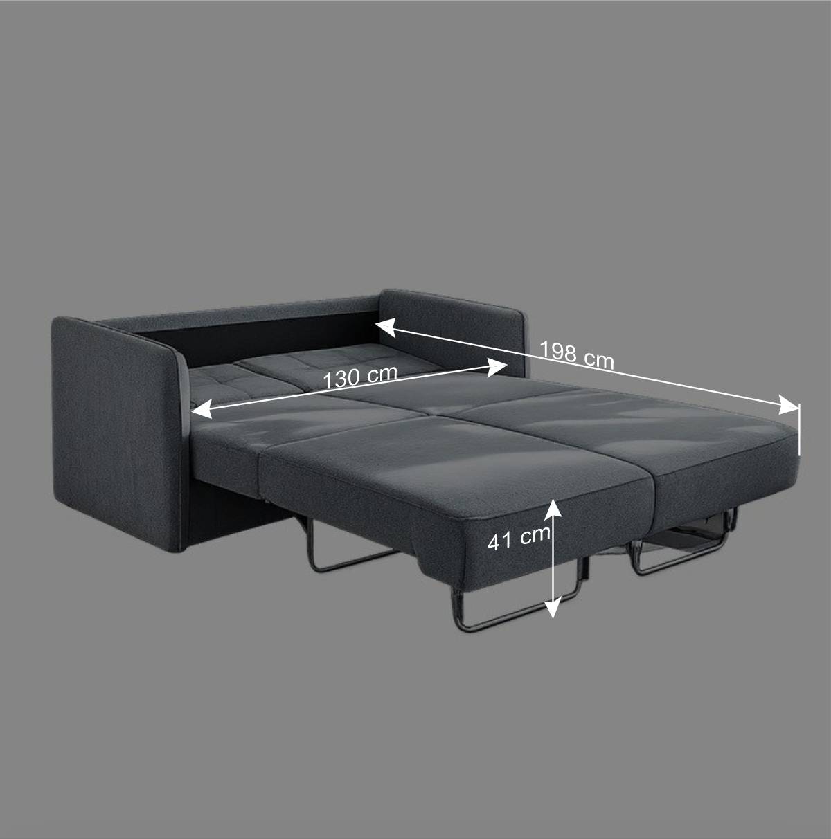 Cord Couch in Dunkelgrün - Devan