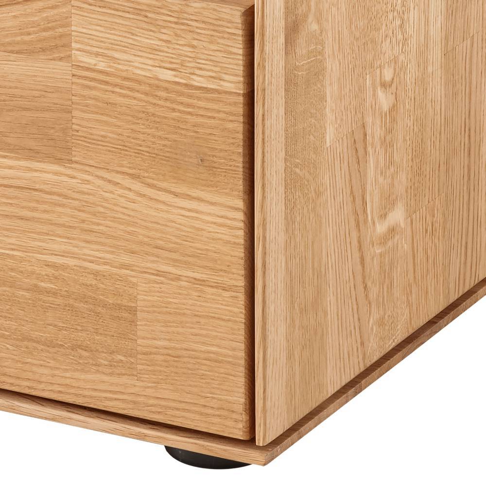 Holz-Nachtkommode aus Wildeiche - Kassanda