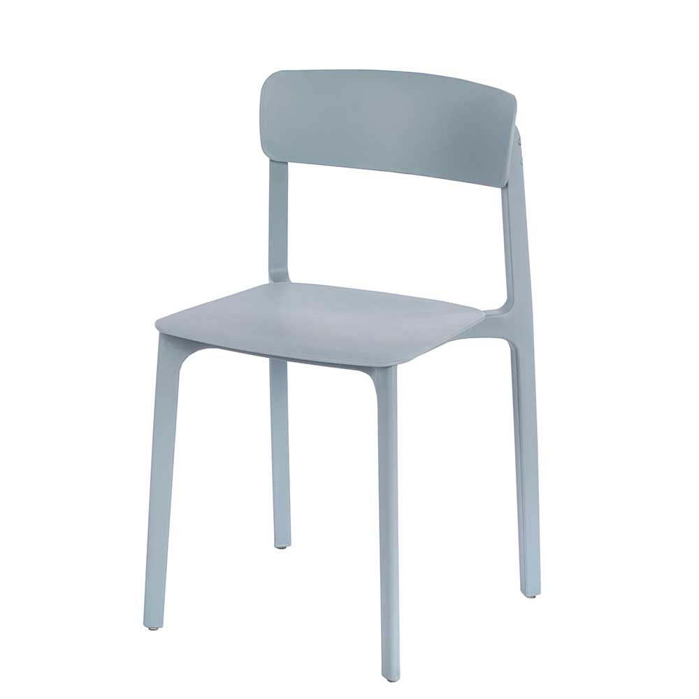 Outdoor Stühle in hellem Blau - Puig (4er Set)