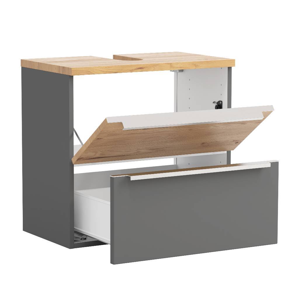 Waschbeckenschrank & Spiegelschrank Set - Reill (zweiteilig)