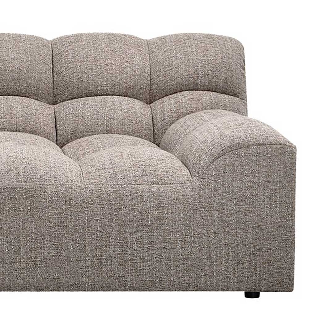 Wohnzimmer Sofa in Schlammfarben Melange - Sovia