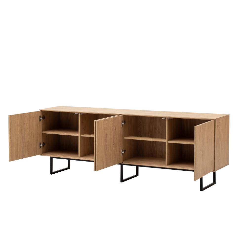 Wohnzimmer-Wohnwand Set - Jaskin (dreiteilig)