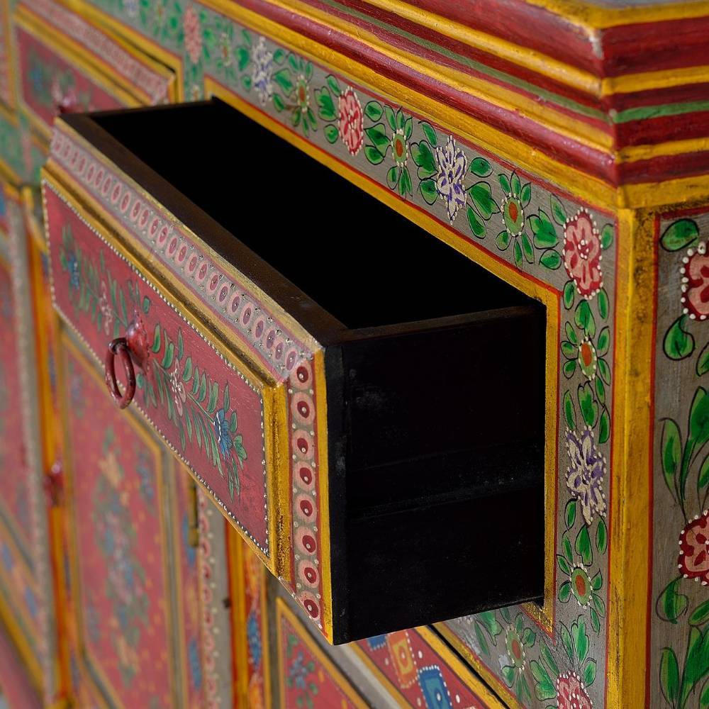 Buntes Sideboard im Boho Landhaus Style - Derucia