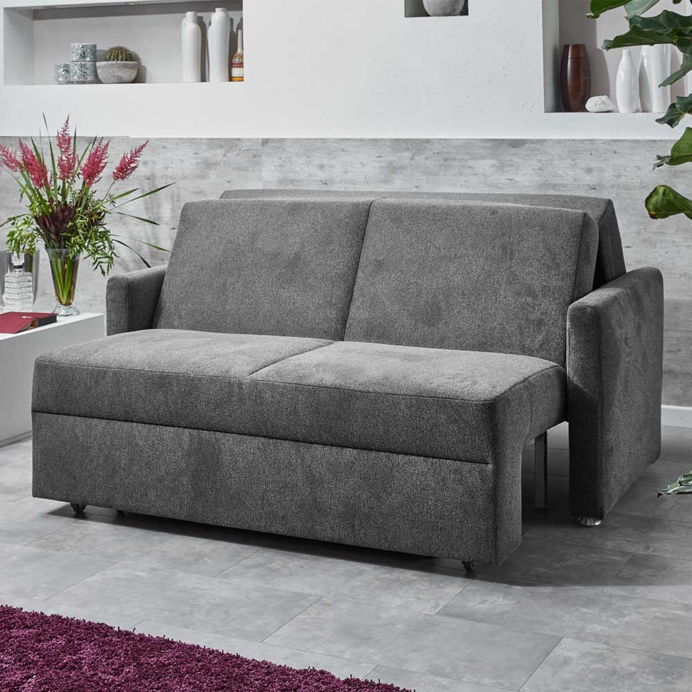 Couch mit hochwertiger Faltmechanik - Schlaffunktion - Pure