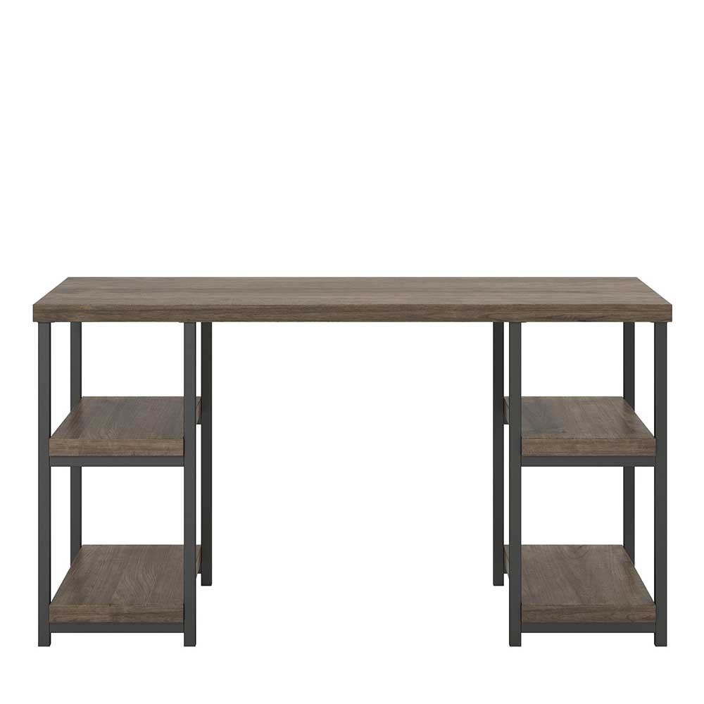 Schreibtisch mit vier offenen Fächern - Olavio