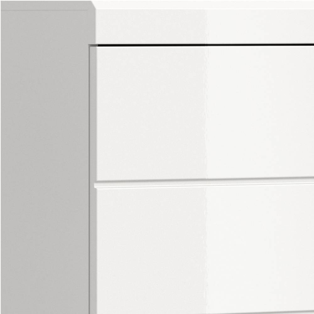 Badezimmer Midischrank in Weiß - Henriette