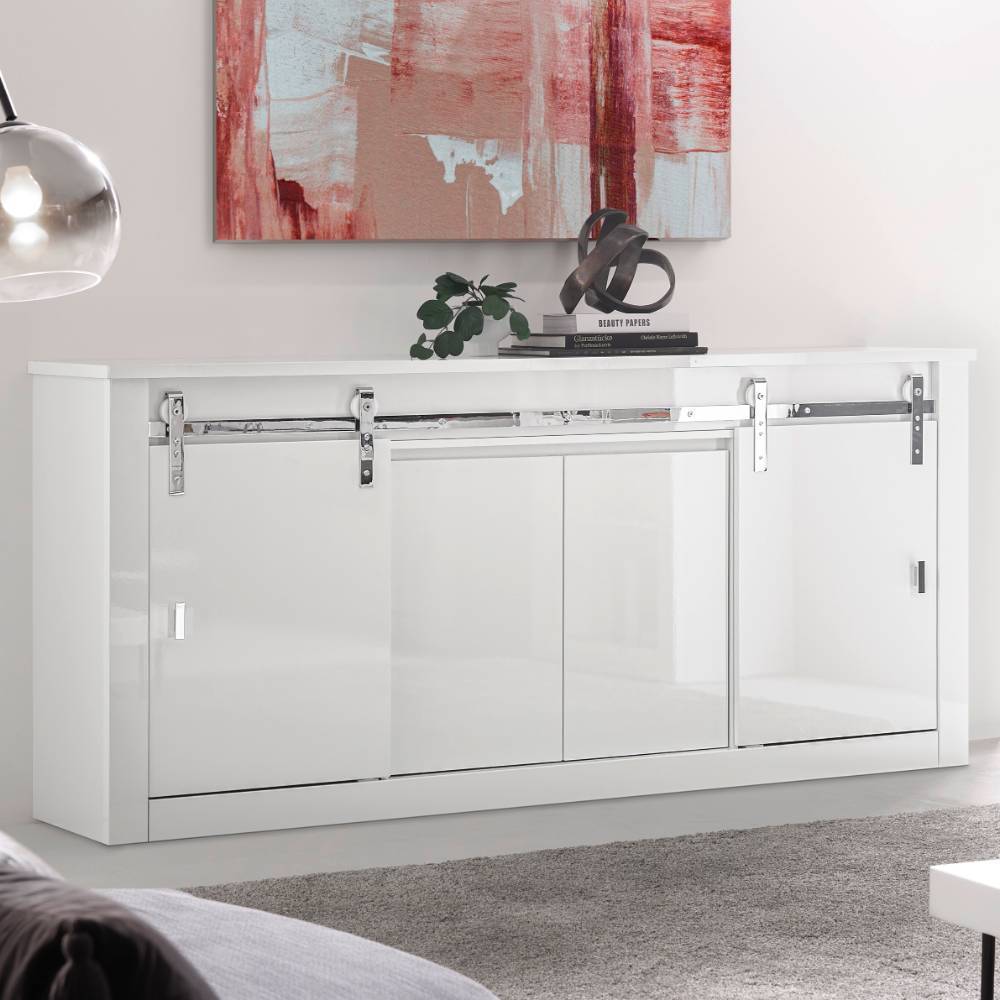 Modernes Sideboard mit zwei Schiebetüren - Memphys