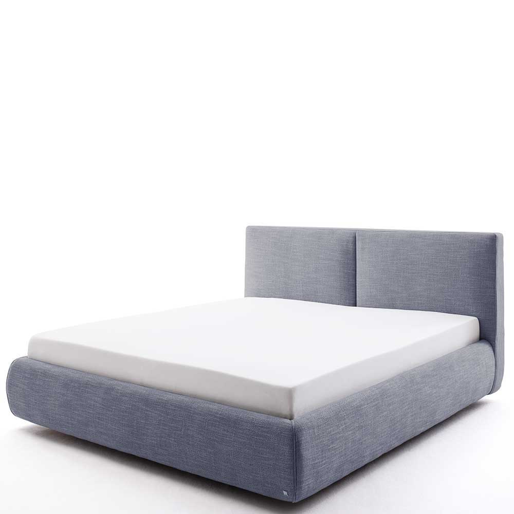 Blaues Komplettbett mit Bettkasten - Enjadara