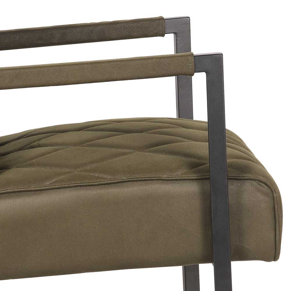 Freischwinger Sessel mit 41 cm Sitzhöhe - Nenzana