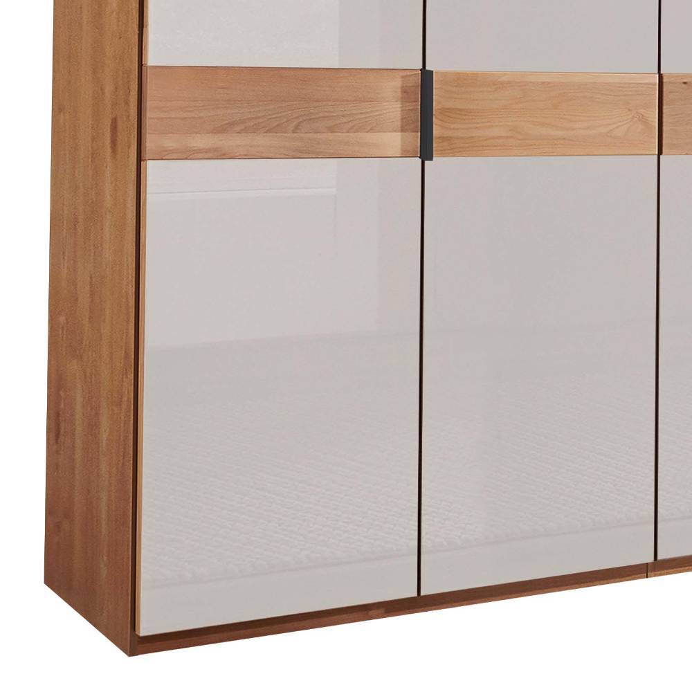 236 cm hoher Kleiderschrank mit acht Türen - Dilacco