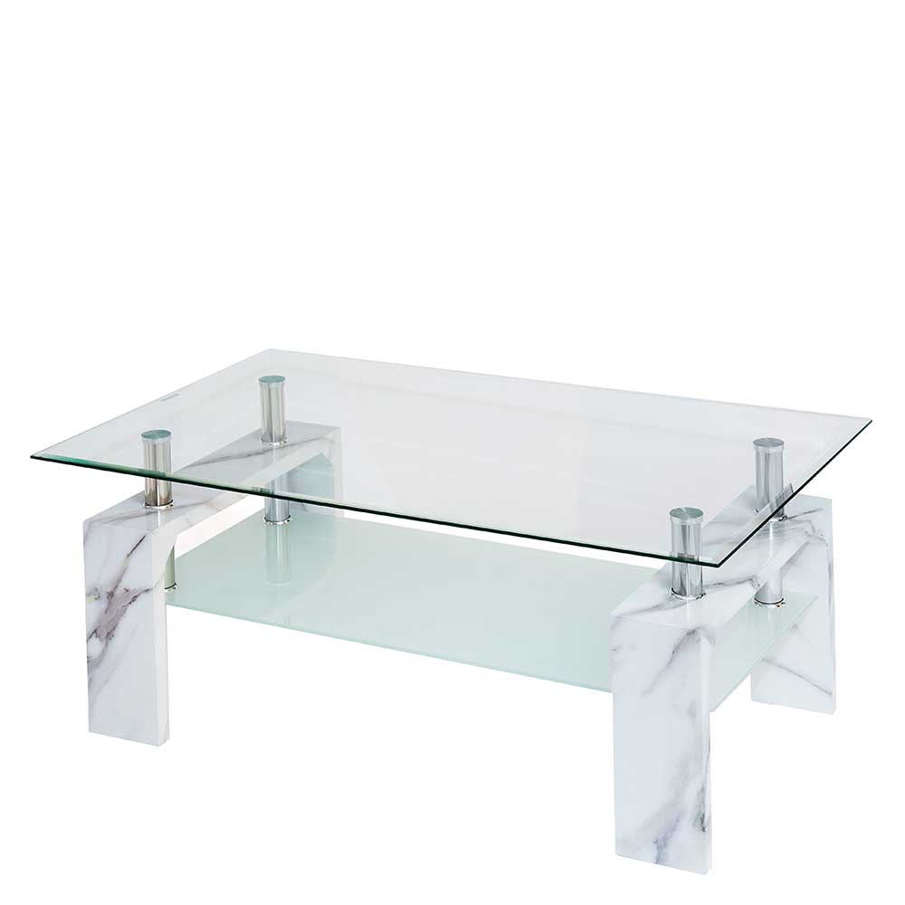 Preiswerter Glas-Couchtisch modern - Cuivedas