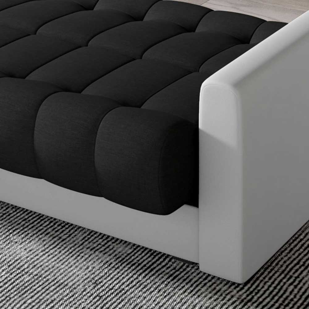 Modernes Schlafsofa mit Federkern und Bettkasten - Nene