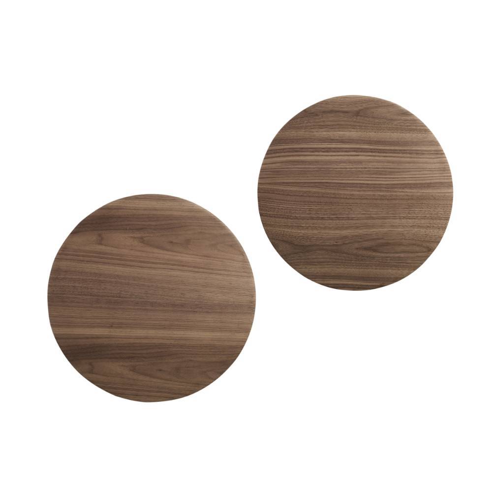 Sofatisch Duo mit Walnuss Furnier - Lajasa (zweiteilig)