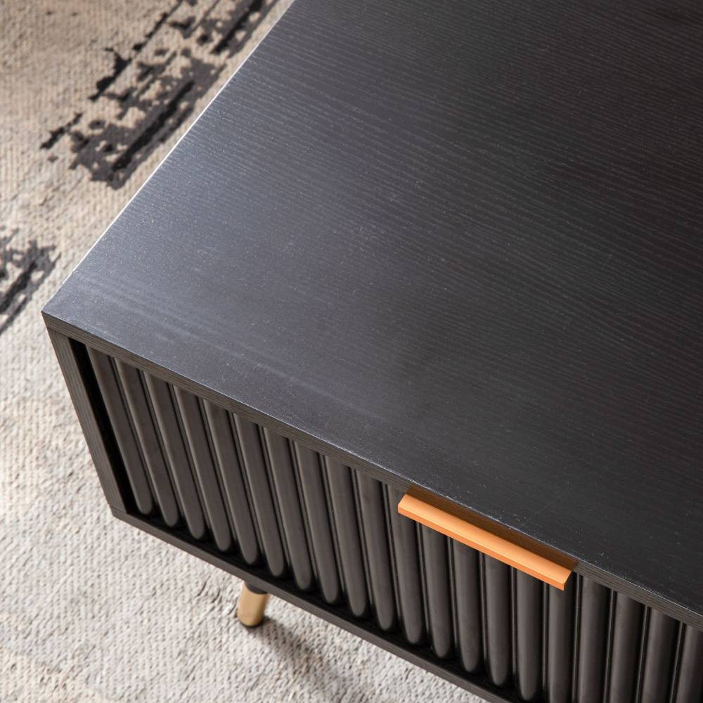 Retro Style Couchtisch mit Stauraum - Vacca