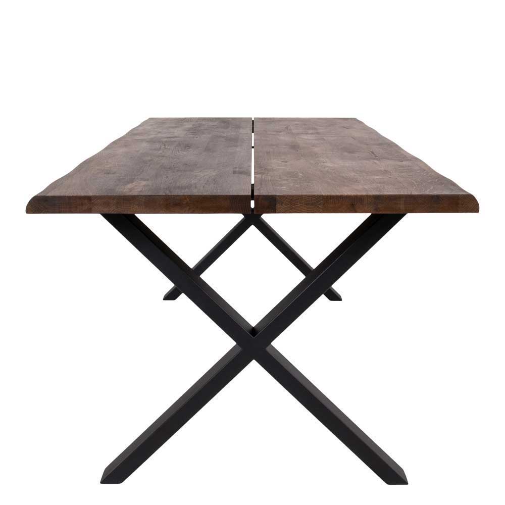 X-Fuß Tisch & Tischsessel - Tobarida (siebenteilig)