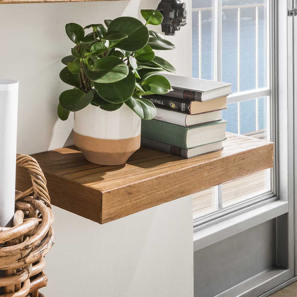 Teak Wandboard mit 4 cm Stärke - Palium