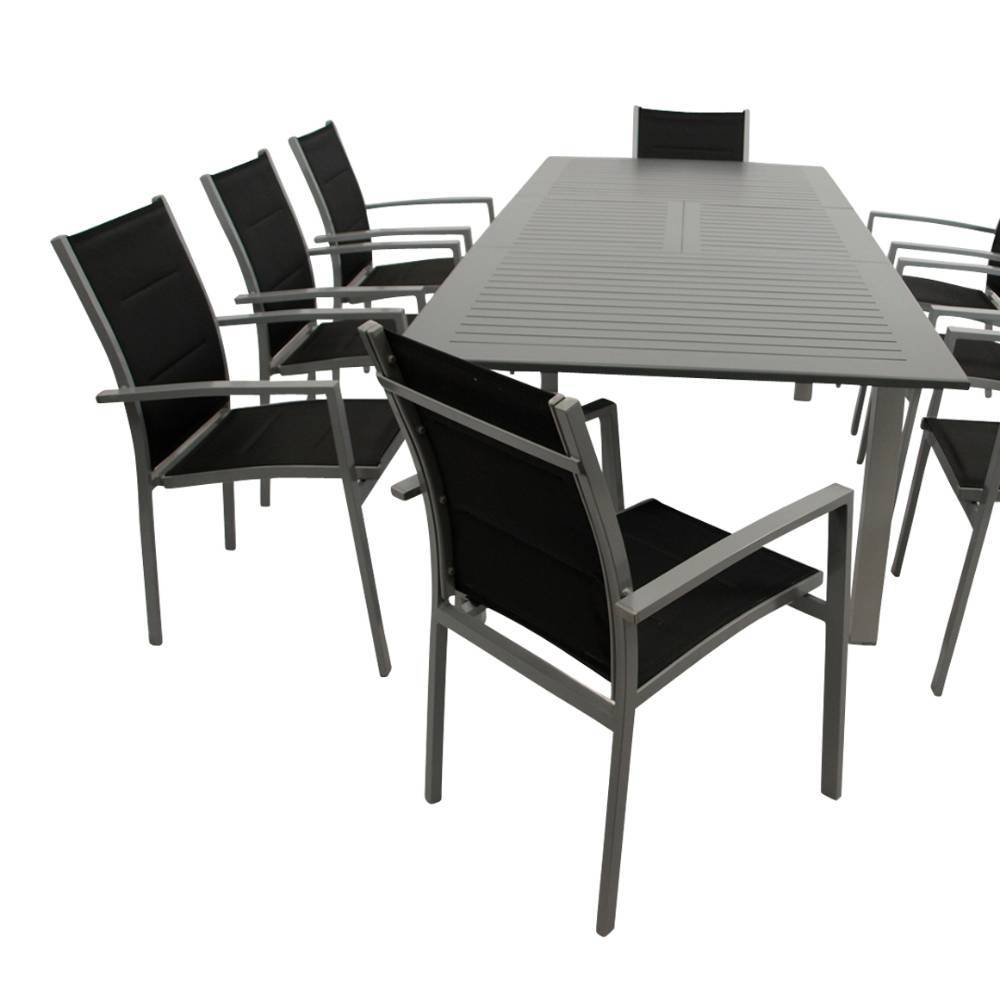 8-Personen-Gartengruppe modern - Cosmona (neunteilig)