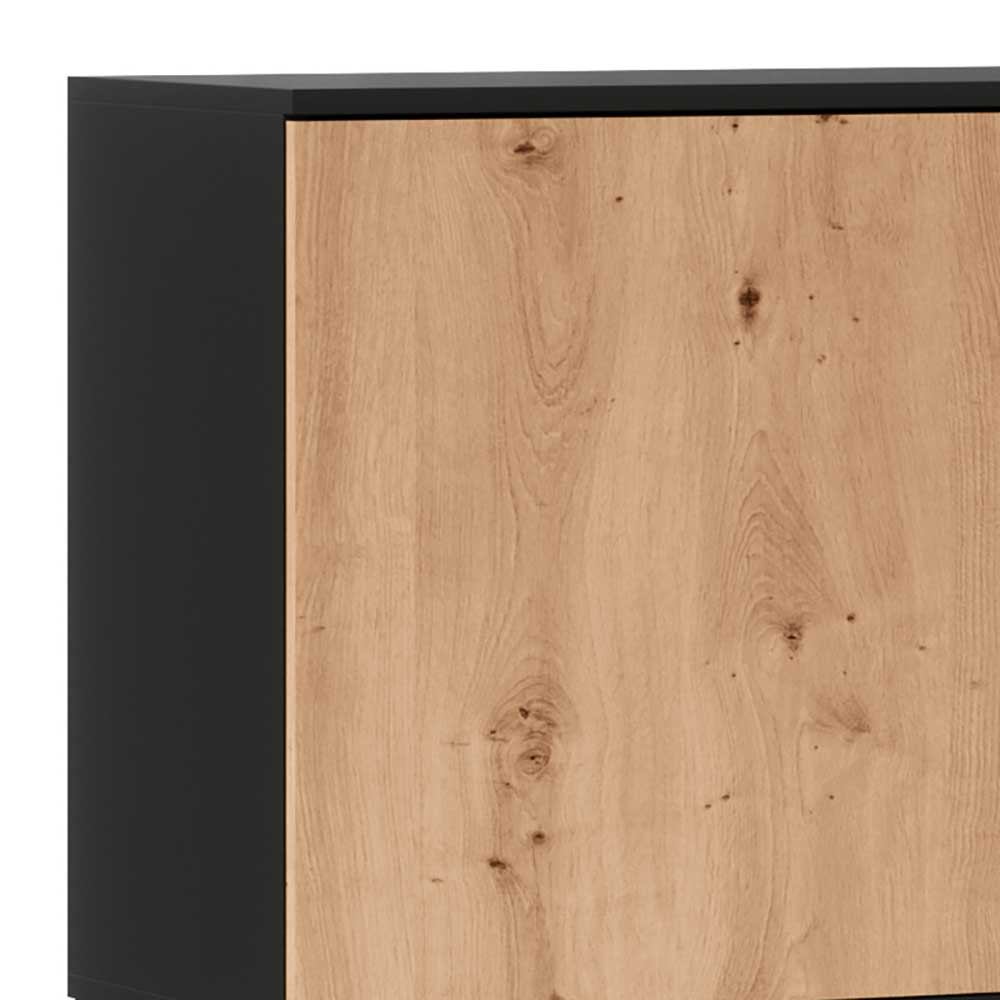 Griffloses Sideboard in Wildeiche Optik - Cavan