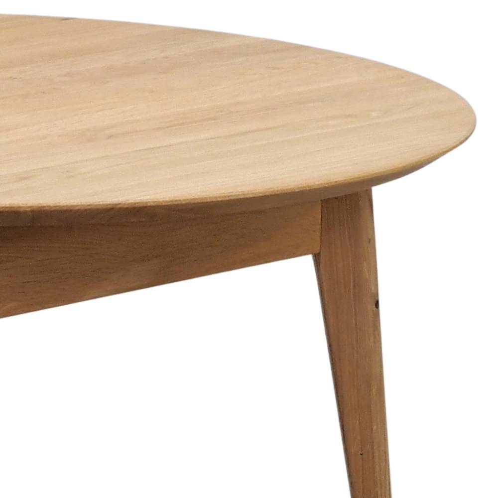 Runder Couchtisch aus Eichenholz - Mona