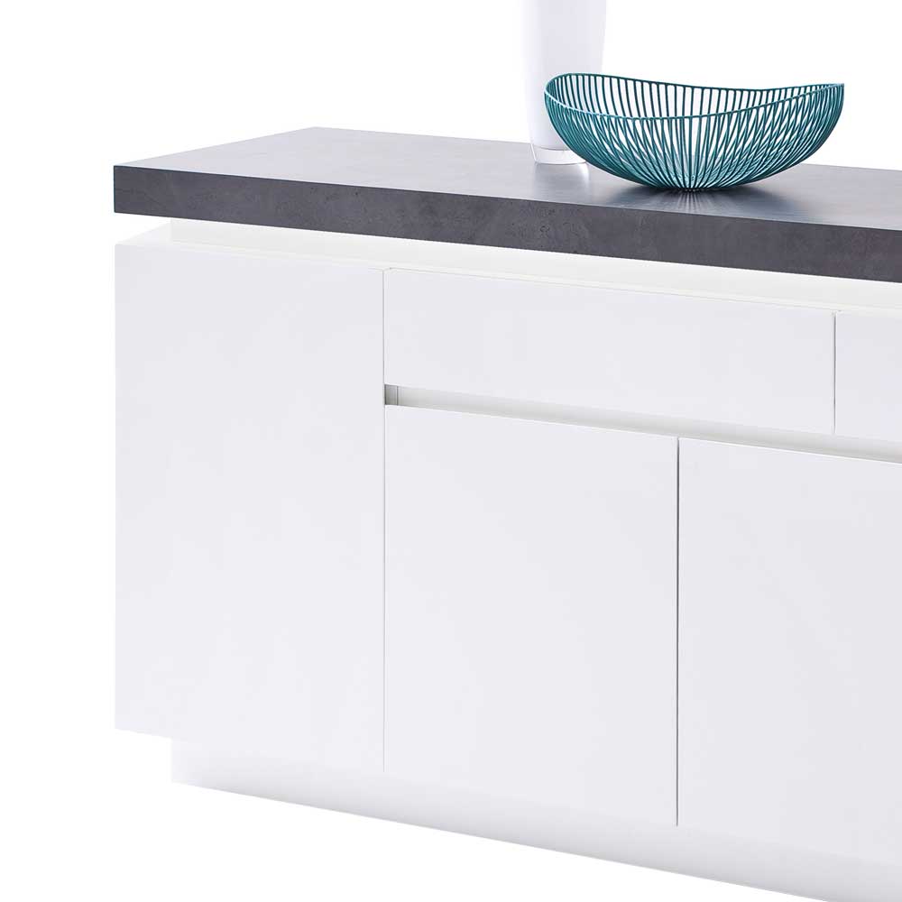 Sideboard Rebelvo mit dimmbarer Beleuchtung