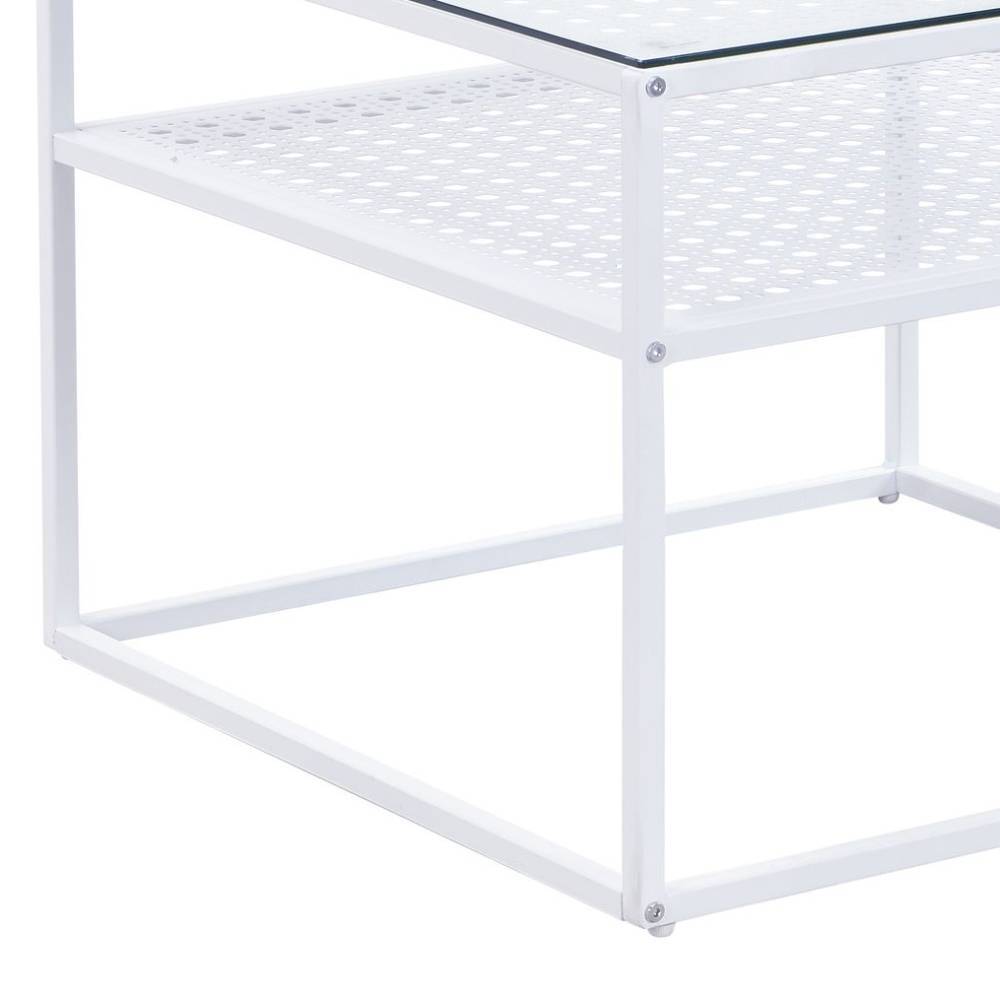 Wohnzimmer Sofatisch aus Metall - Marian