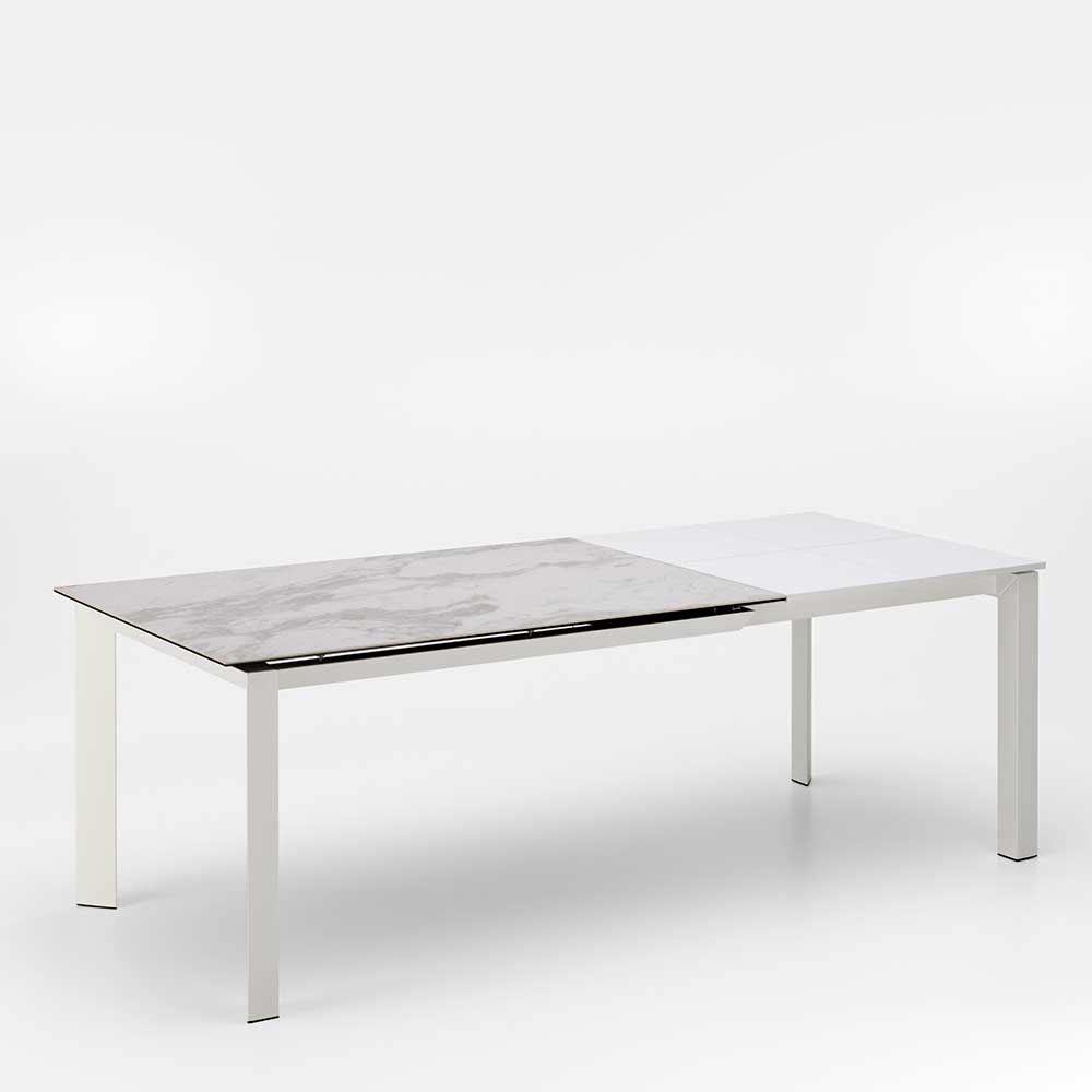Marmor Dekor Tisch aus Glas & Keramik - Gelsomina