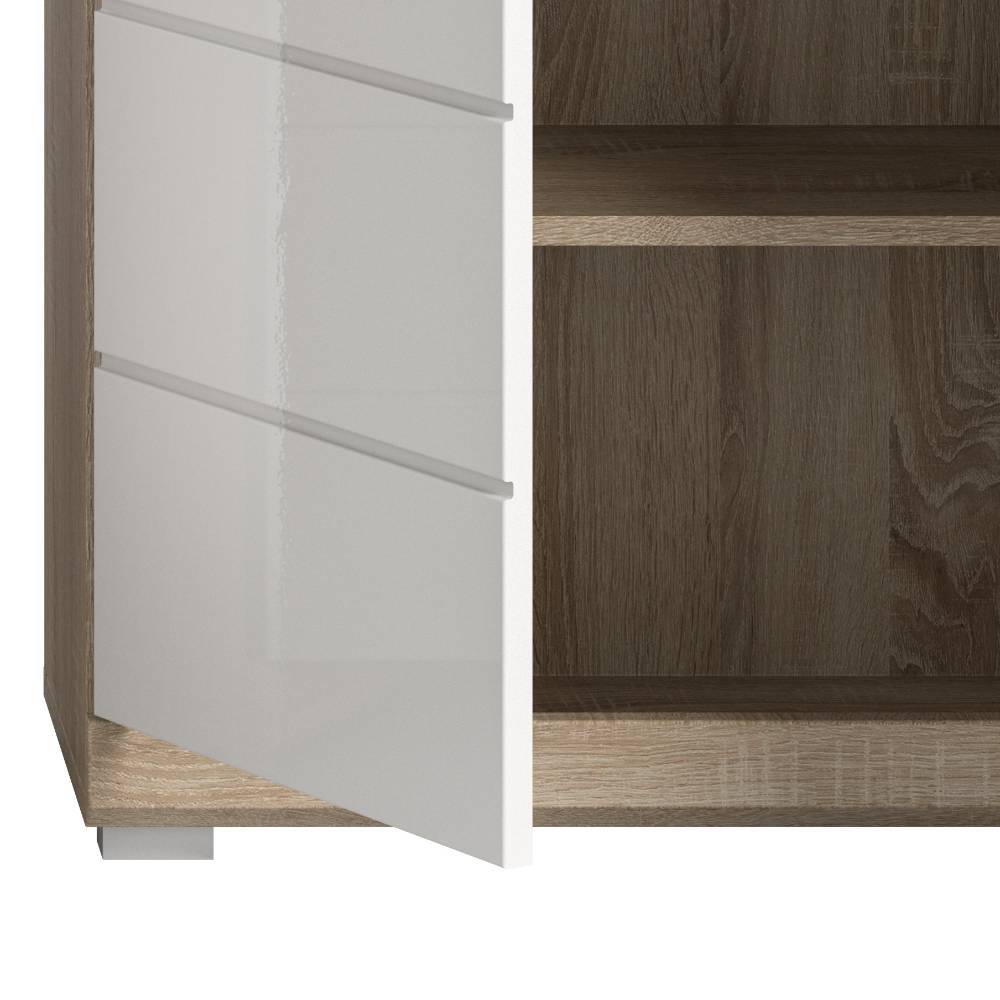 Badezimmer Komplett-Möbelset modern - Calbanyara (vierteilig)