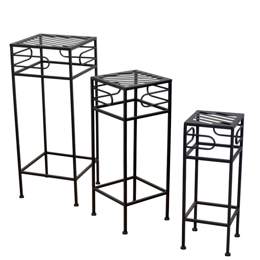 Vintage Design Blumensäulen Trio - Cresp (dreiteilig)