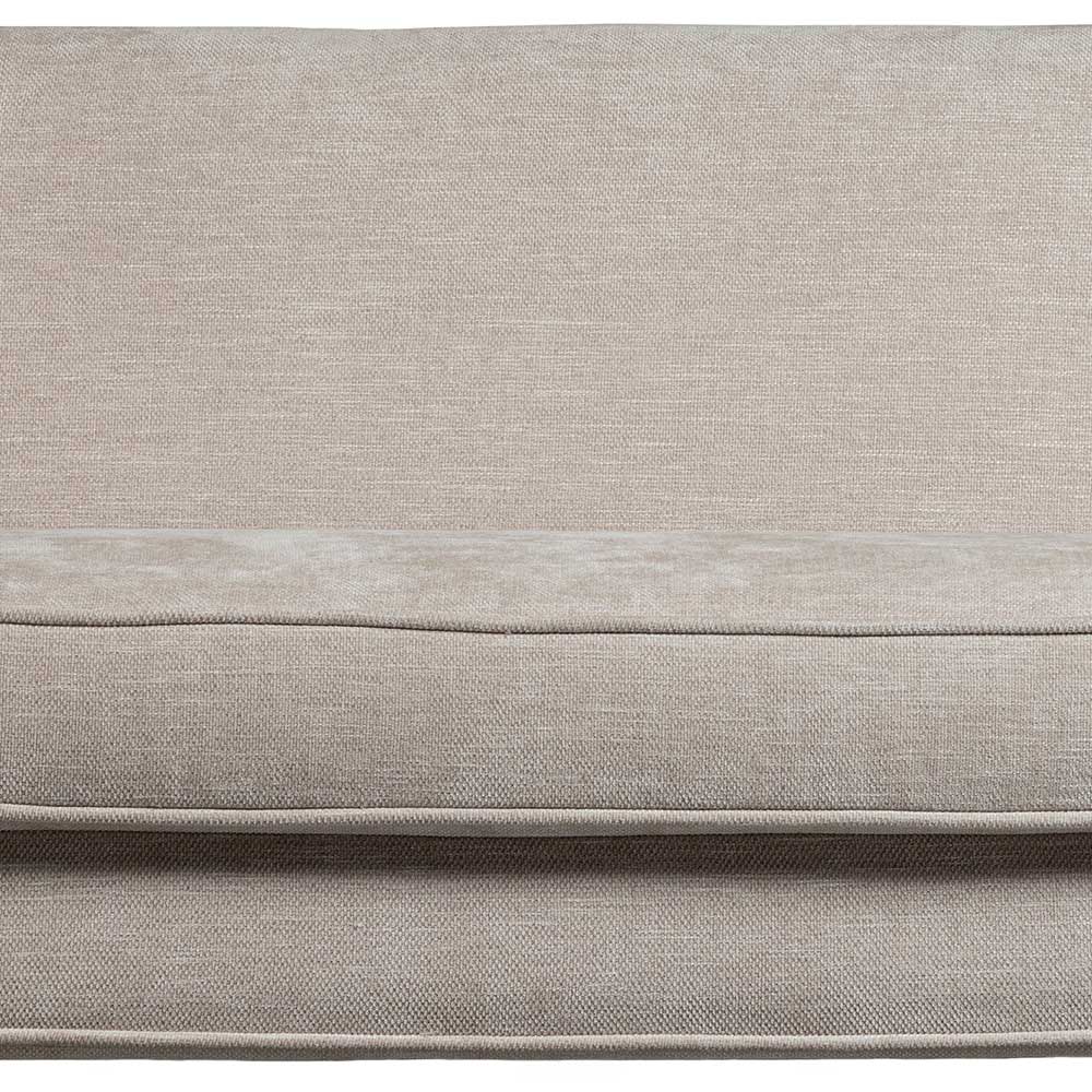 Designer Sofa in Beige Chenille - Spiaggi