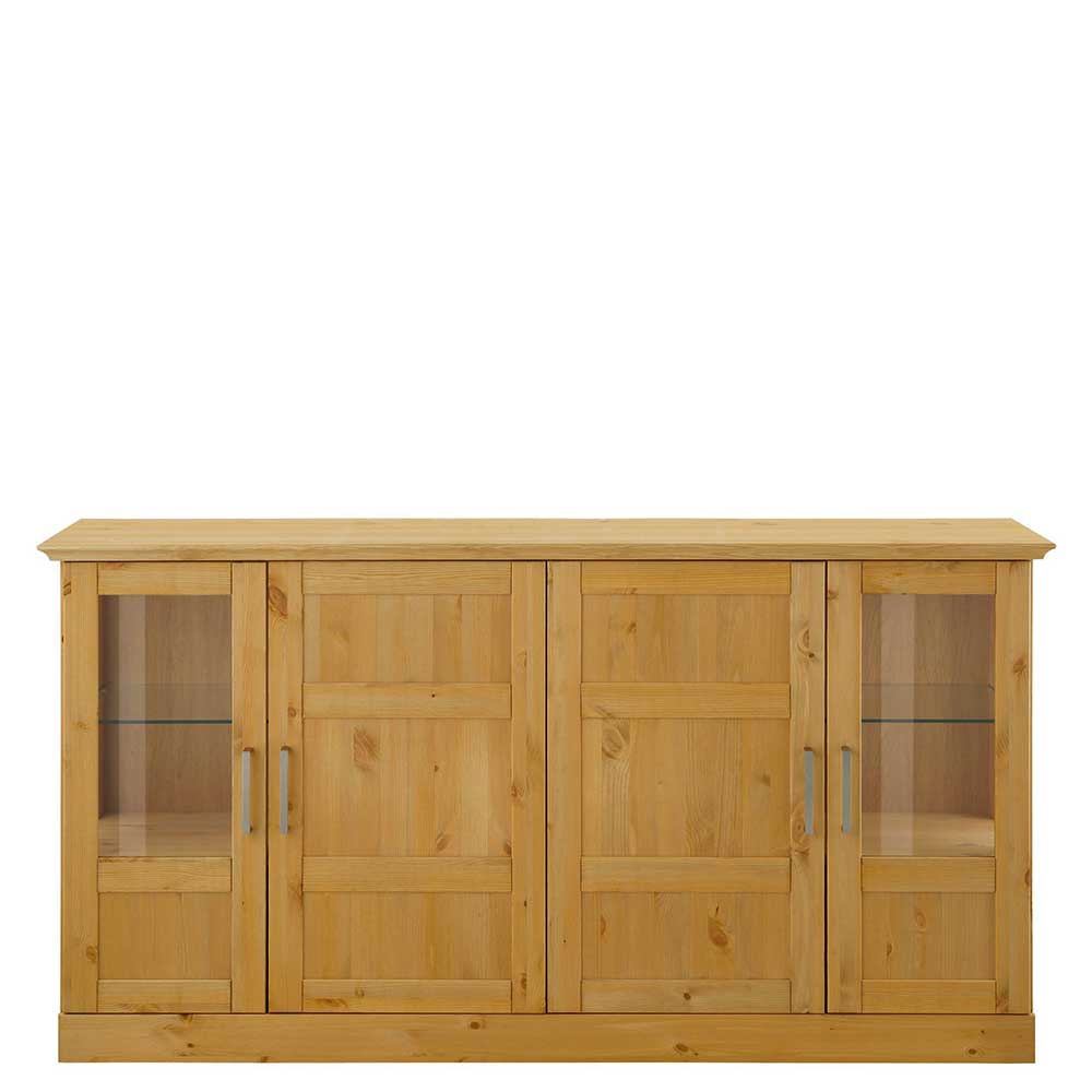 160x85x33 cm Sideboard aus Holz & Glas - Vondav