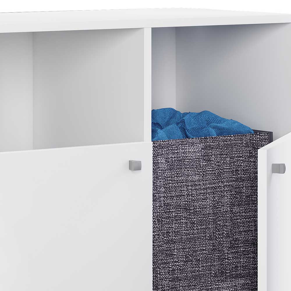 Wäschesortierer Schrank mit zwei Türen - Ipsum