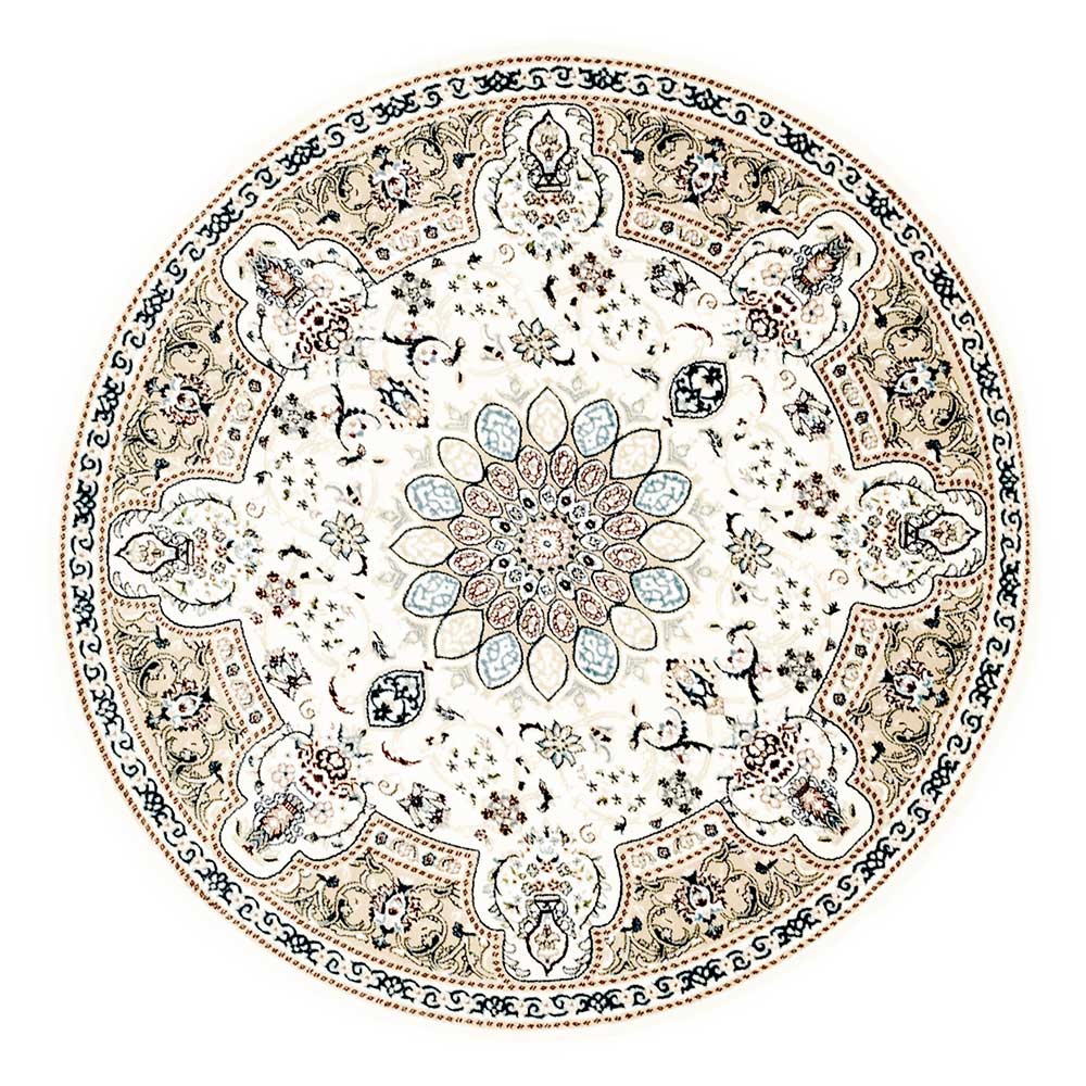 Heller Orient Teppich mit 150 cm Durchmesser - Pahat