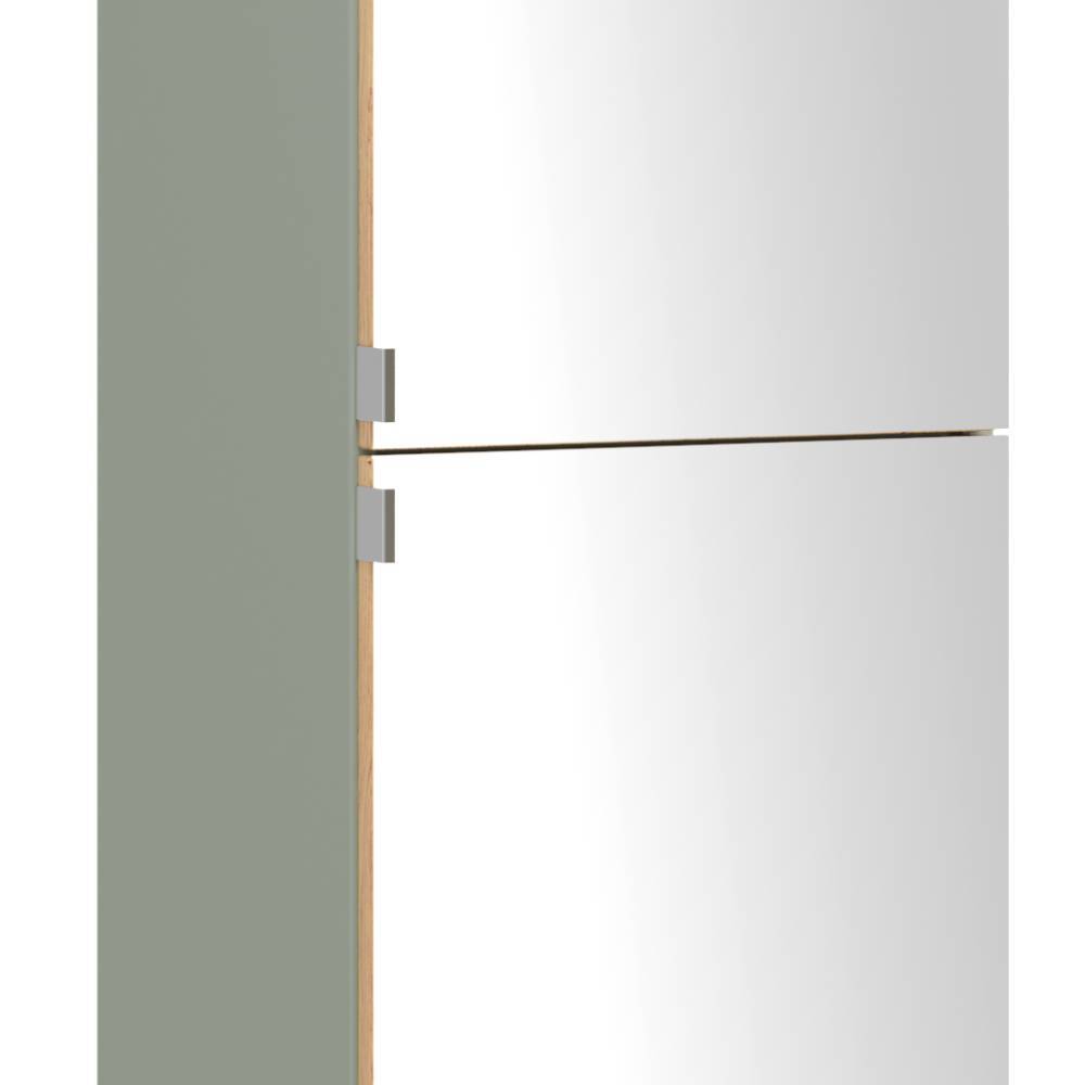 Hängender Bad-Hochschrank mit Spiegeltüren - Malivtros