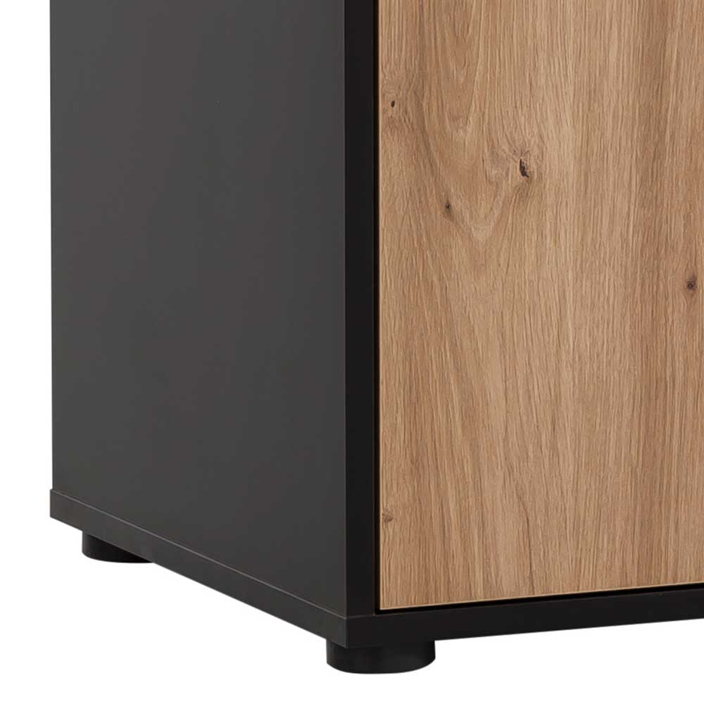 Büroregal und Schrank Kombi - Evasilica (zweiteilig)