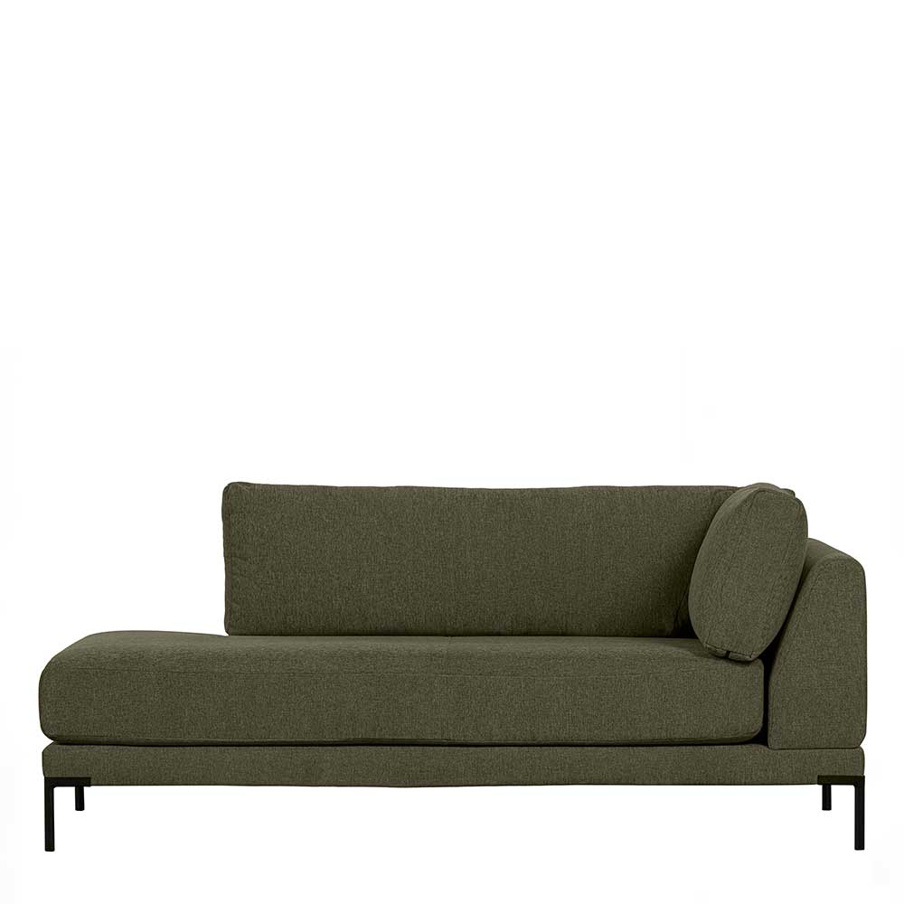 Couch Lounge Modul in Dunkelgrün - Arraggo