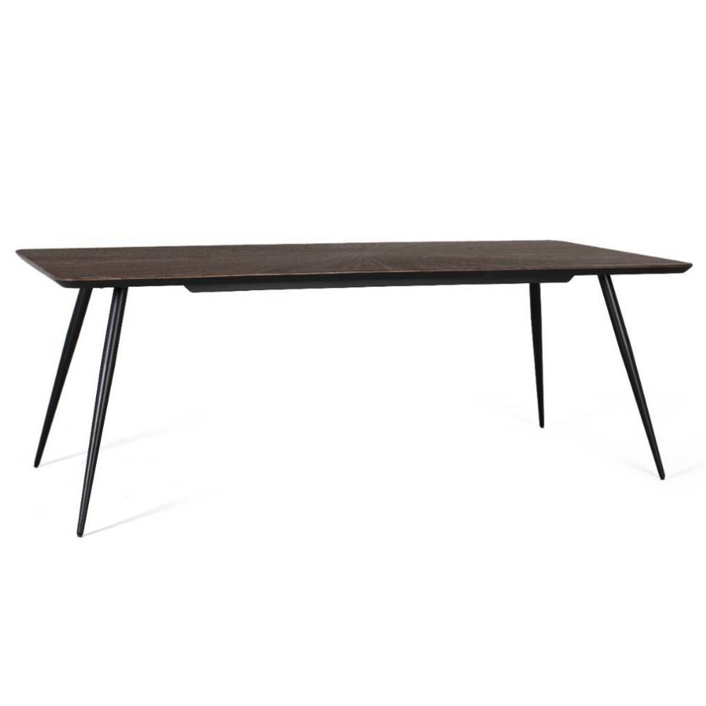 Esszimmertisch aus Recyclingholz Teak - Greyna