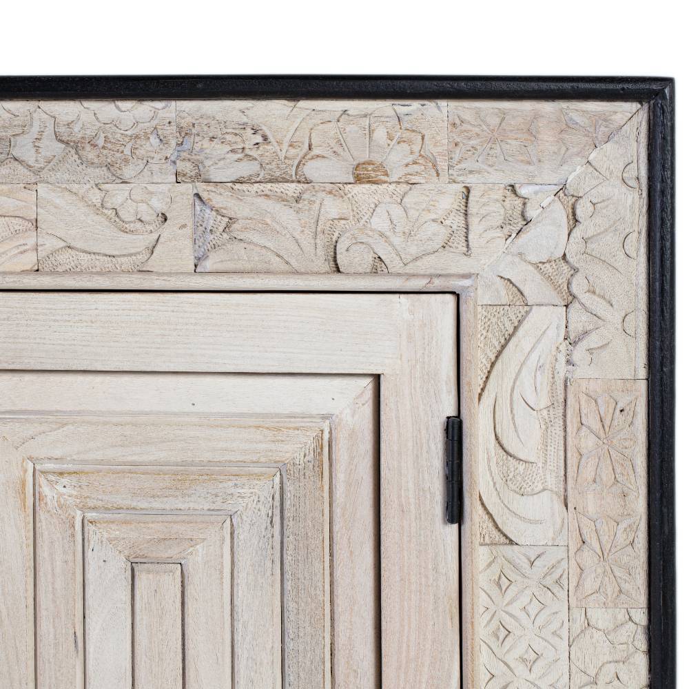 Design-Sideboard aus Mangobaum Massivholz - Wexford