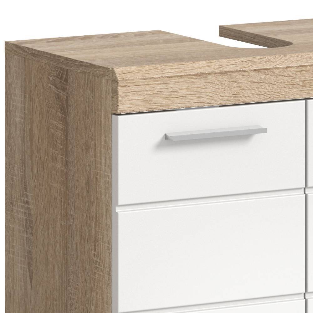 Waschbeckenschrank & Spiegel Kombi - Calbanyara (zweiteilig)