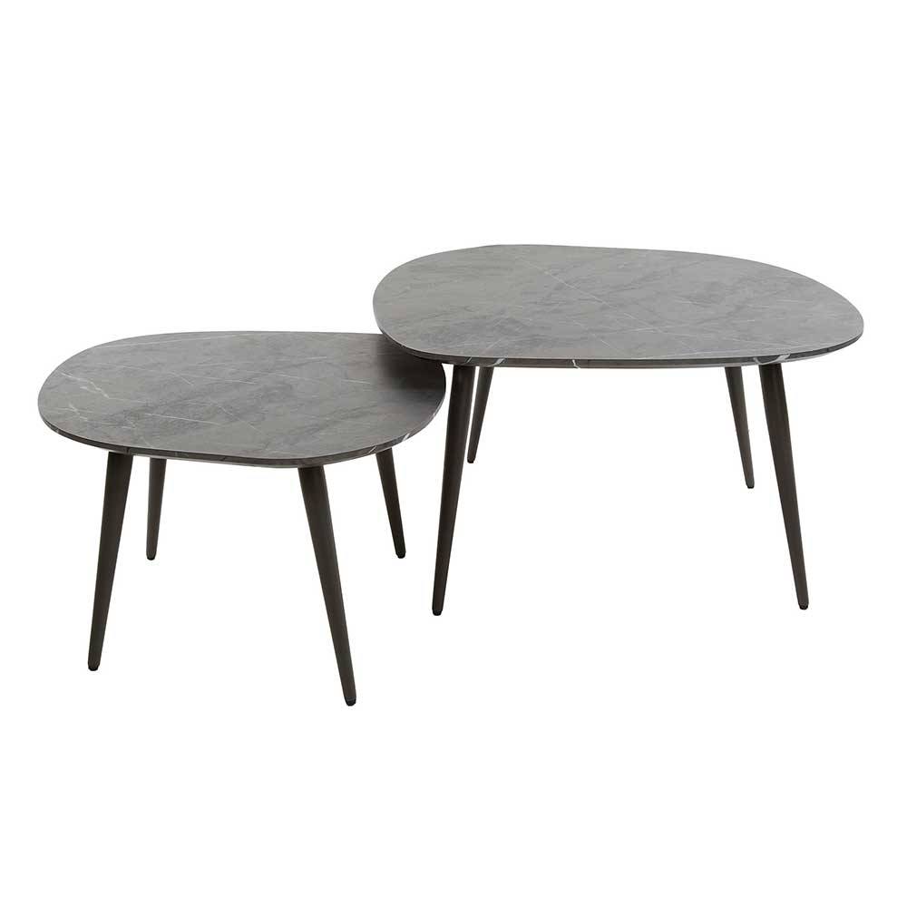 Couchtisch Paar im Retrostil - Simonas (zweiteilig)