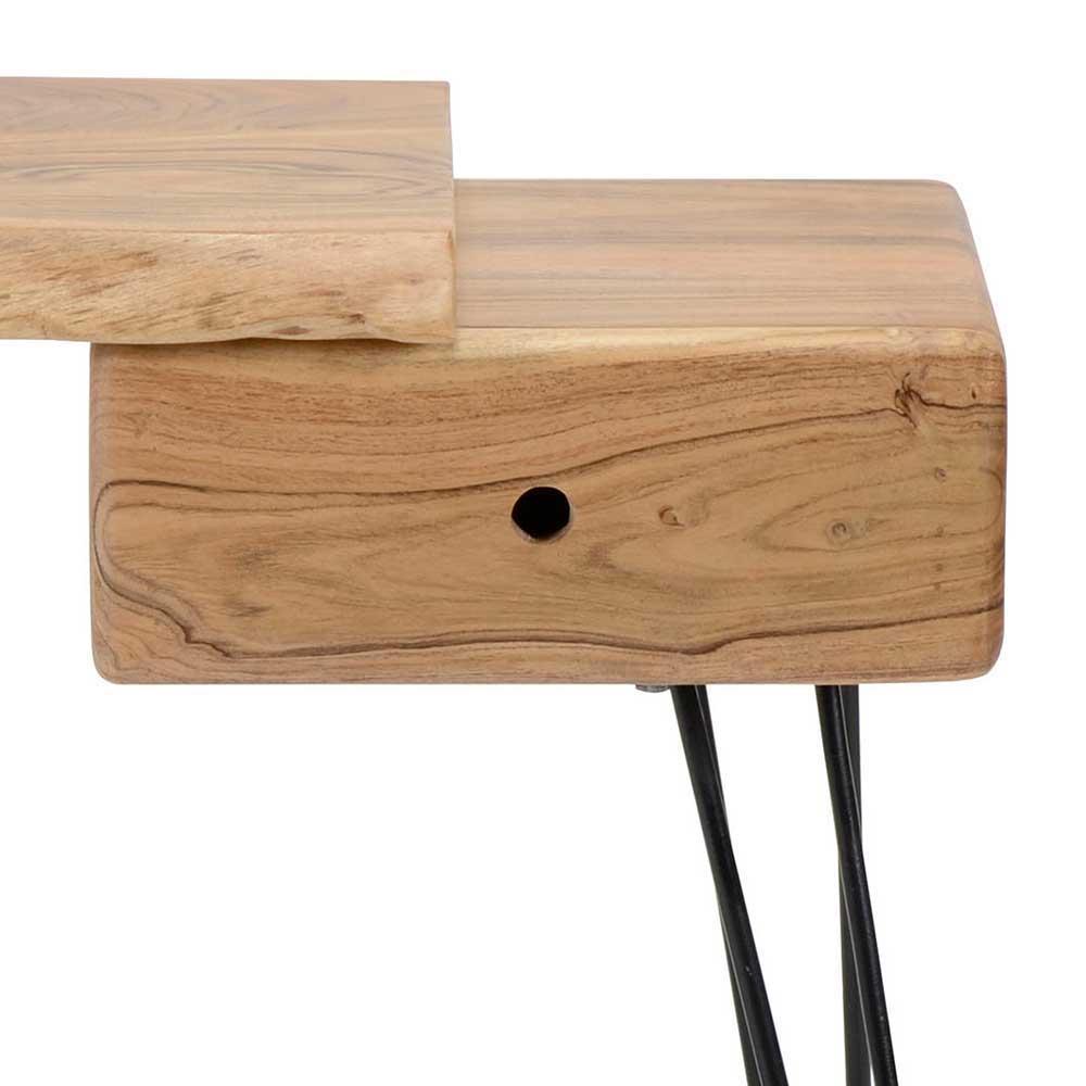 Design Nachttisch für linke Bettseite Olegano aus Holz