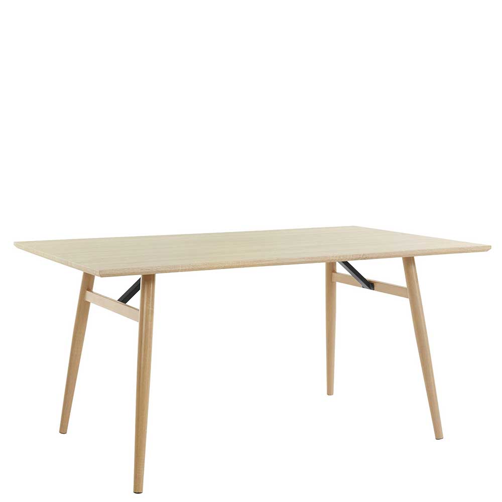 Skandi Esszimmertisch in Eiche Holzoptik - Andoro