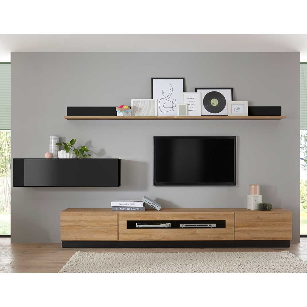 Design Wohnwand Möbel Kombi - Fincaldon (sechsteilig)
